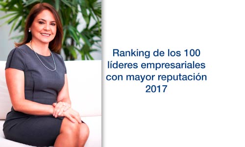 2017 Ranking de los 100 Líderes Empresariales con Mayor Reputación