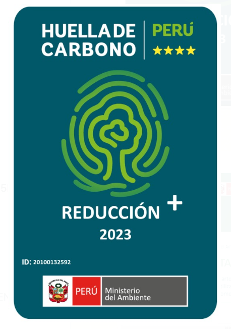 2024 4ta estrella en huella de carbono